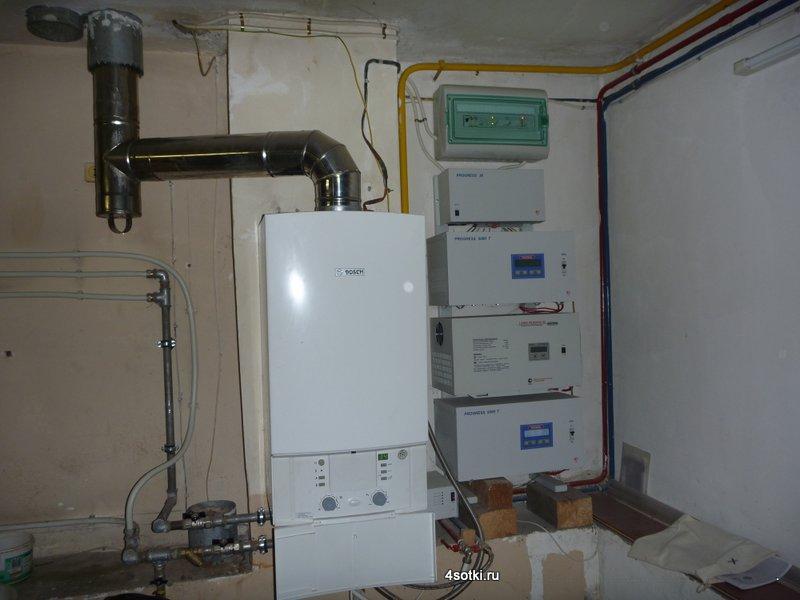 газовое отопление в доме Новая Москва